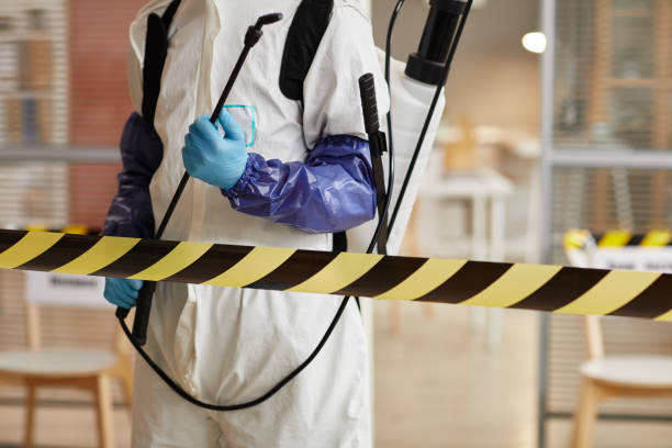 Professional Infectious Disease Decontamination technician working in Pinehurst, NC